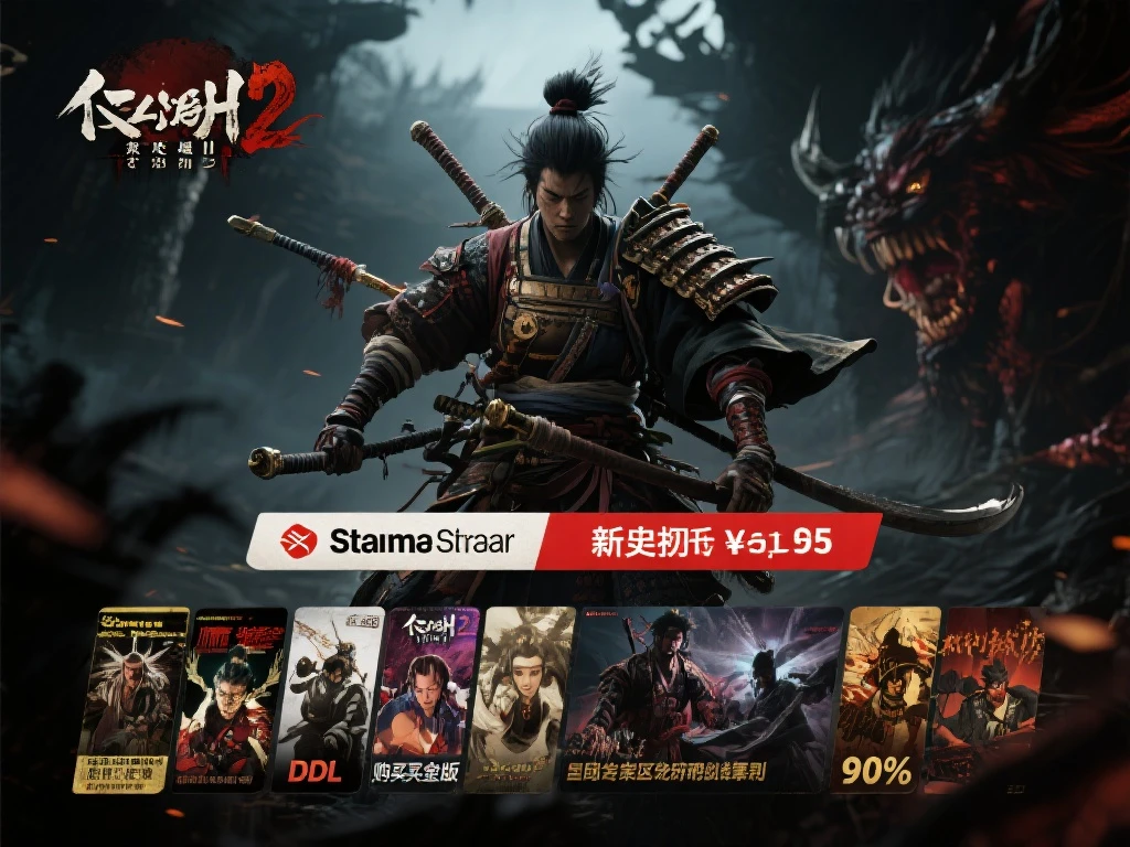 《仁王2》史无前例低价！《盟军敢死队》Steam新作首发9折优惠